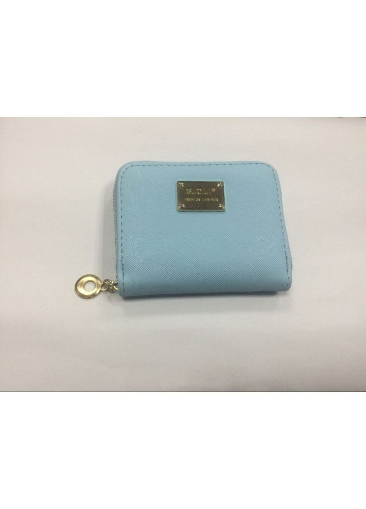 hardware zero wallet short women's foreign trade zipper hand bag purse women's card bag customized OEM OEM OEM OEM OEM 