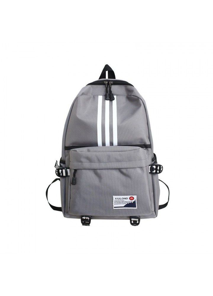 Cross border foreign trade new Oxford cloth Korean Edition schoolbag for middle school students 