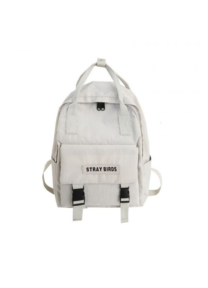 Nylon Backpack  new style, fashionable, waterproof, large capacity, hand-held student bag 