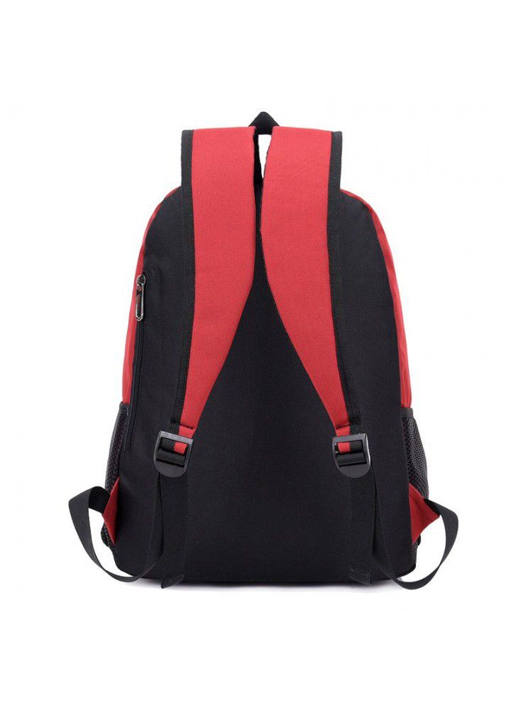  new cross border leisure backpack student schoolbag nylon couple backpack factory direct sale of a substitute 