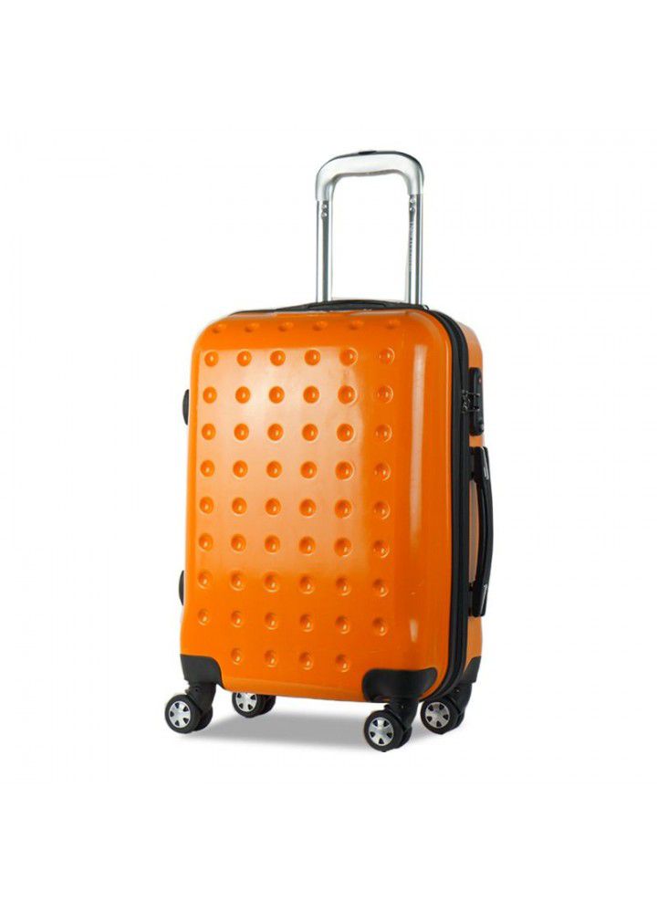 Wholesale zipper Trolley Case custom logo universal wheel travel case 20 inch gift case password board case 
