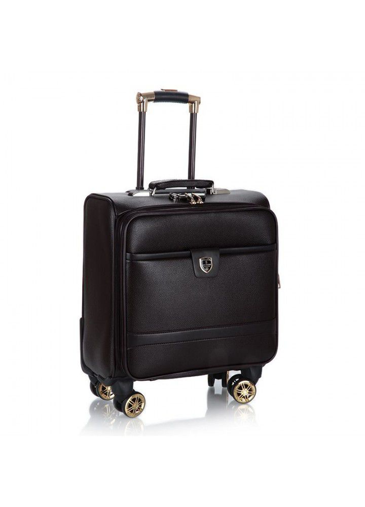 Popular brand trolley case, universal wheel trunk, PVC business travel case, case and bag manufacturer wholesale customization 