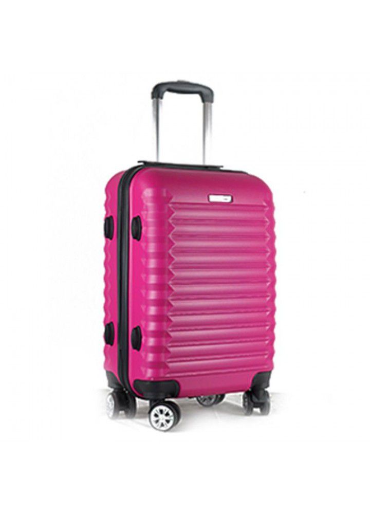 Korean version of small fresh luggage men and women's universal wheel trolley case 20 inch 26 inch password suitcase in stock 