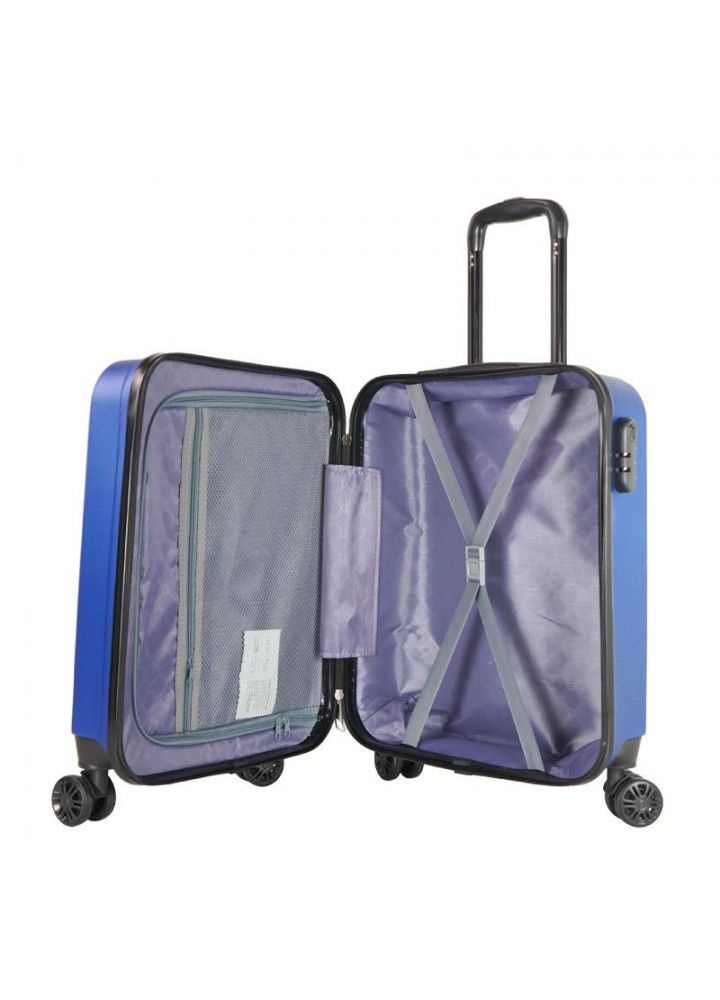 Business gifts customized wholesale ABS trolley case 20 inch large luggage travel case universal wheel chassis 