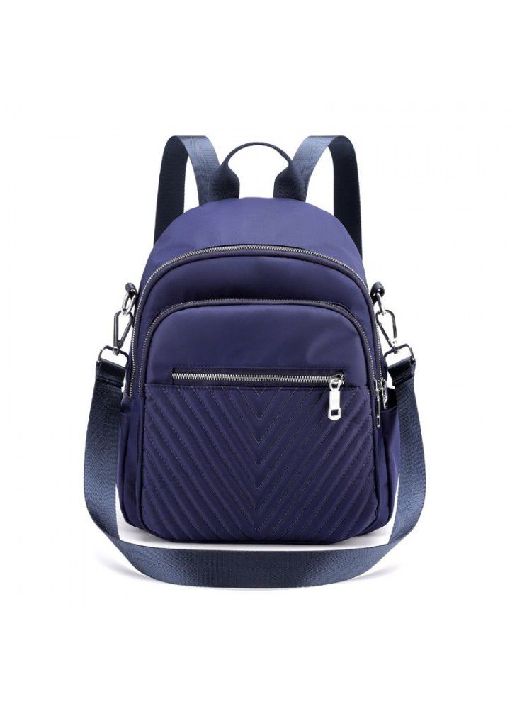 Nylon women's bag  new fashion light backpack large capacity Travel Backpack fashionable women's bag 