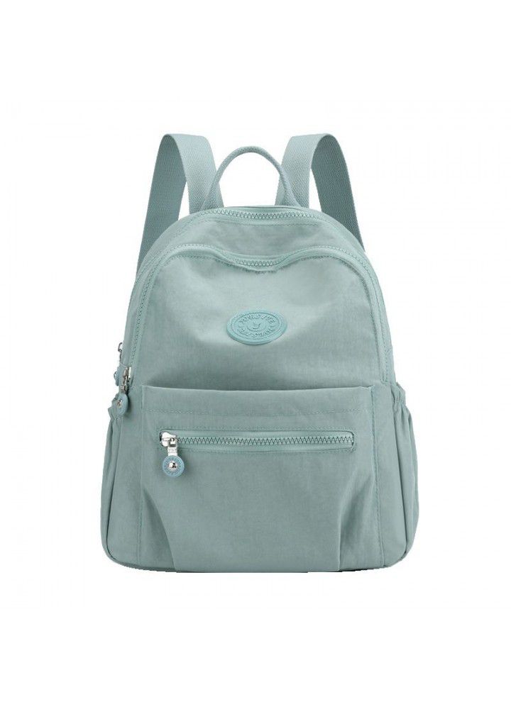 Nylon Oxford Backpack New Korean backpack women's versatile fashion canvas schoolbag Mommy Bag Backpack 