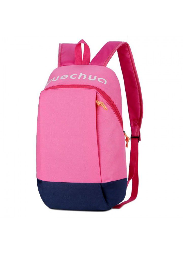 Children's backpack men's and women's outdoor sports travel leisure travel light tutorial backpack schoolbag for primary school students 