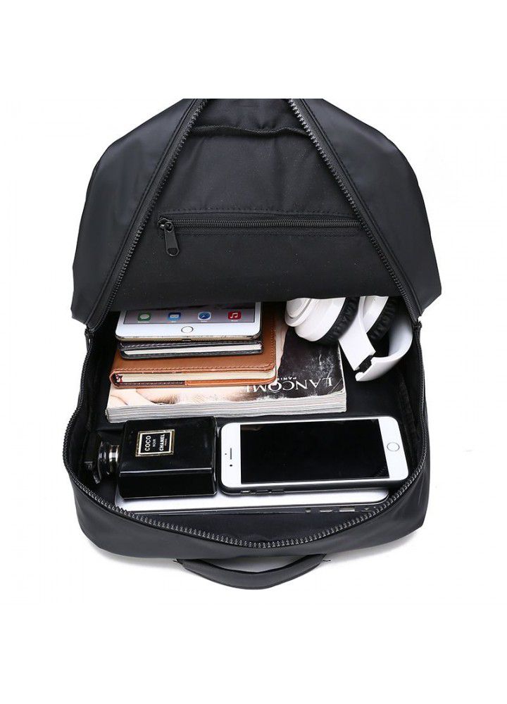 New men's backpack high school students' schoolbag boys' trend backpack waterproof wear resistant laptop bag 