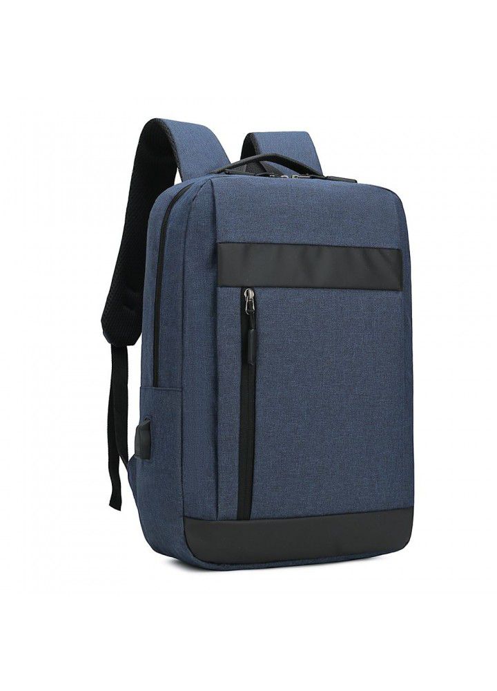 Computer bag notebook schoolbag multipurpose business backpack anti theft USB charging men's backpack custom logo 