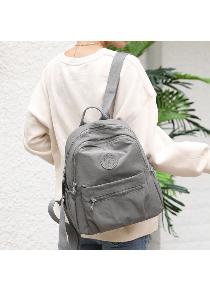 Nylon Oxford Backpack New Korean backpack women's versatile fashion canvas schoolbag Mommy Bag Backpack 