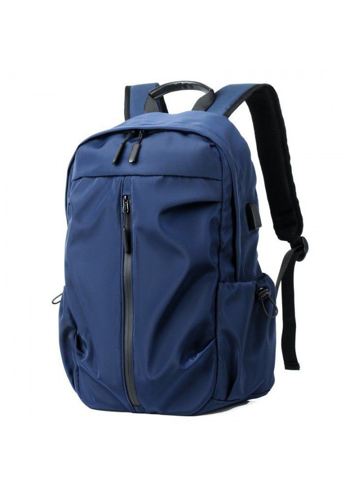 Leisure backpack men's Backpack Travel tide brand Street simple schoolbag fashion trend computer bag travel 