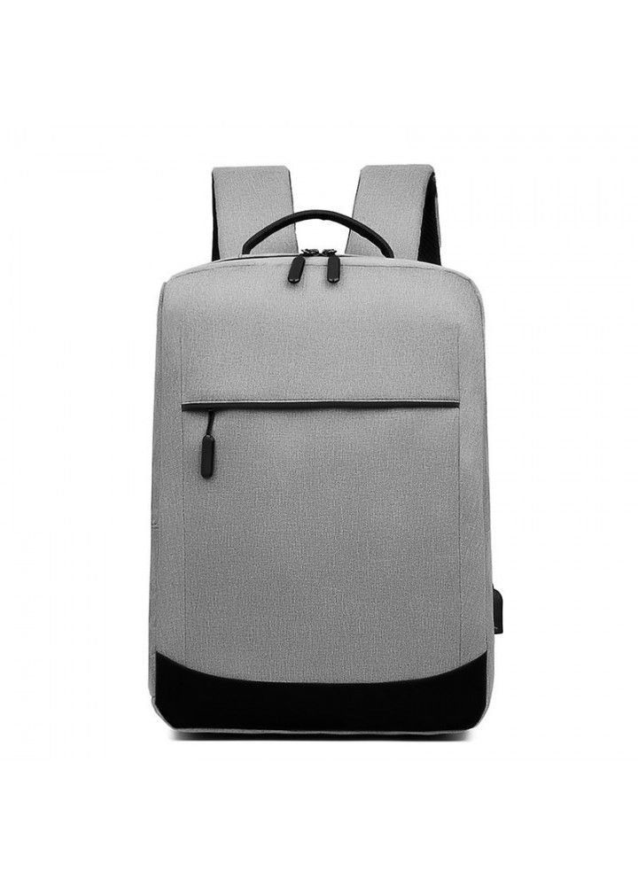  new business commuting fashion men's backpack magic color changing fluorescent reflective strip backpack custom logo 