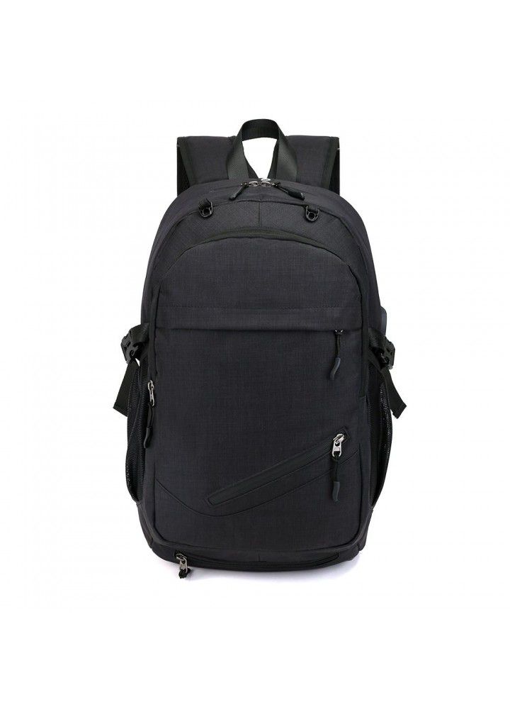 Basketball bag men's backpack USB charging intelligent backpack large capacity water splashing computer student schoolbag 