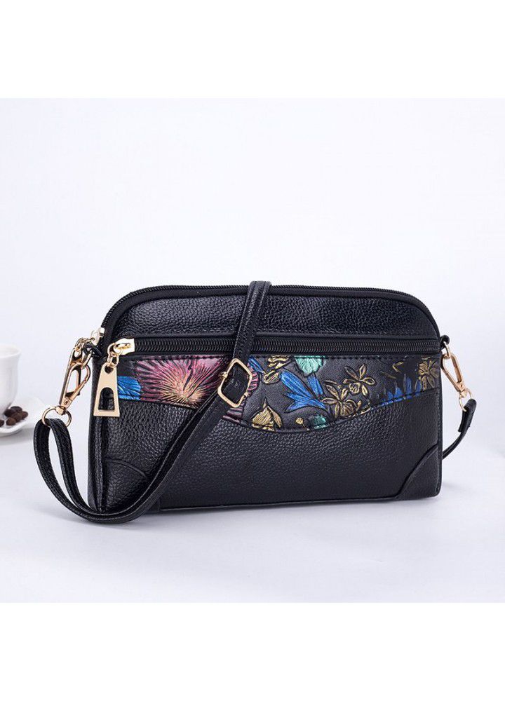  new European and American style versatile single shoulder bag women's simple and fashionable hand holding slant span dual purpose women's bag shell bag 