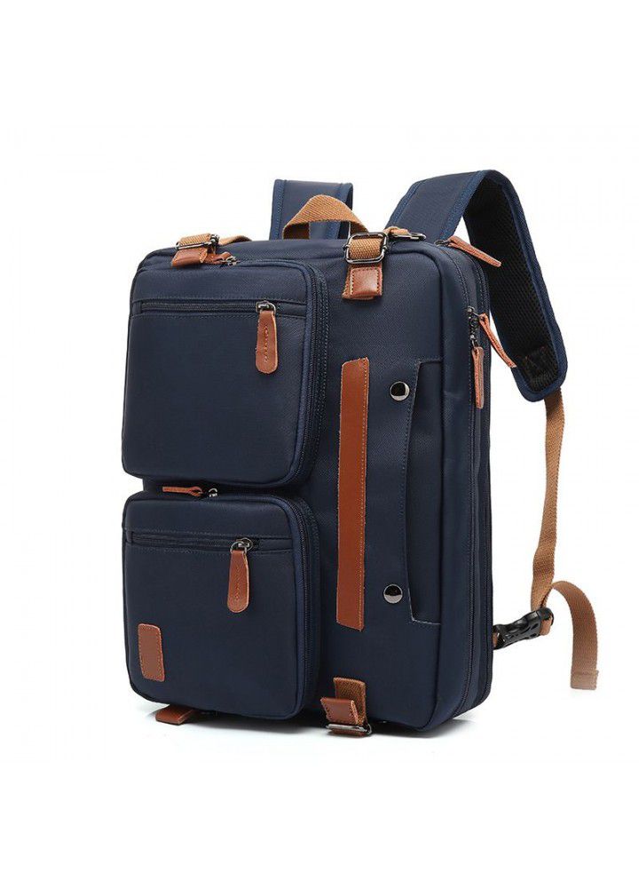 Factory direct cross border backpack men's and women's business backpack slant across handbag computer bag spot wholesale 