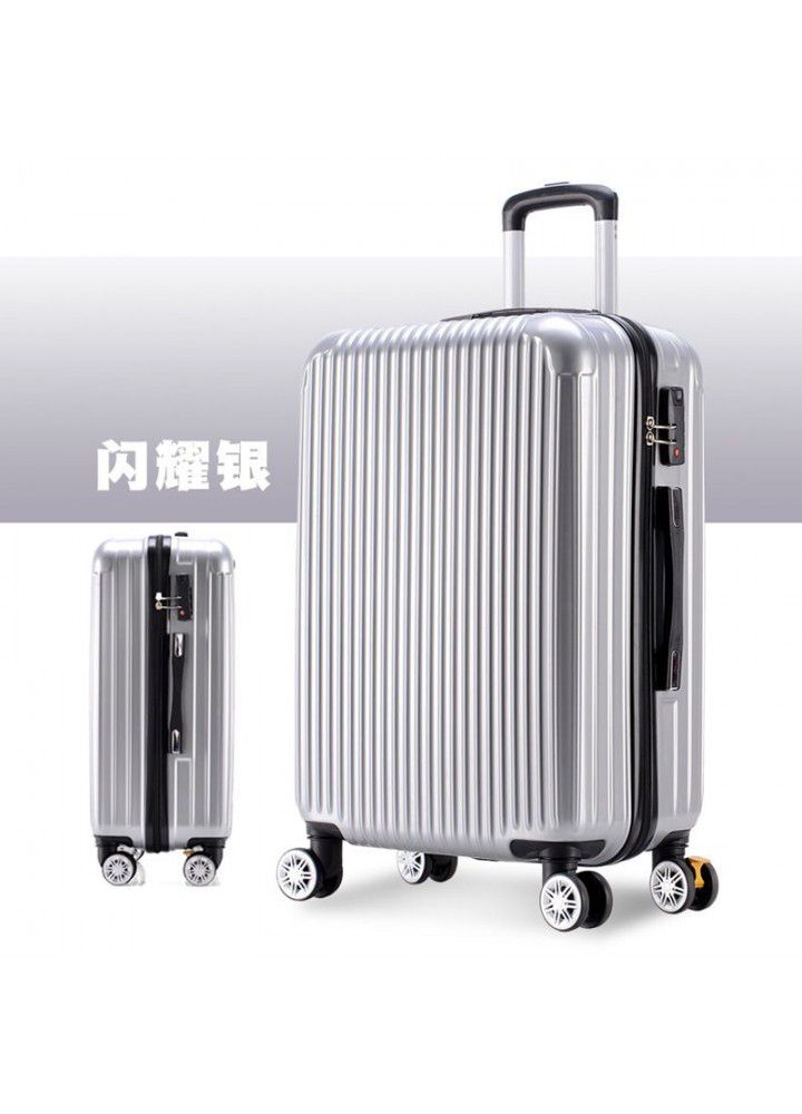 Trolley case universal wheel suitcase net red custom suitcase small female male student 20 inch code leather box 24