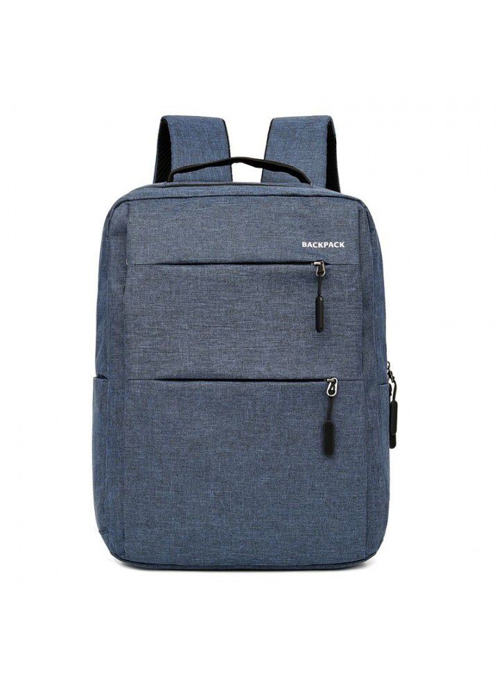 Cross border  new business bag USB charging schoolbag travel waterproof Laptop Bag Backpack 