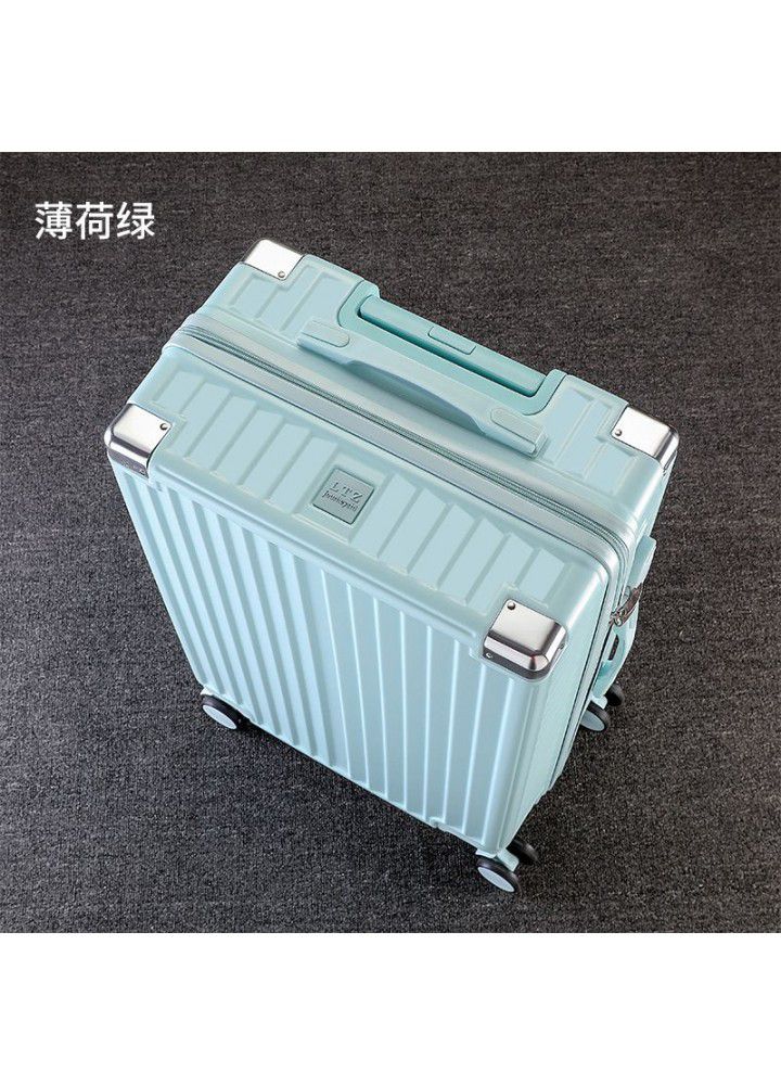 Luggage custom aluminum frame 20 inch universal wheel boarding code suitcase ins net red trolley box for men and women