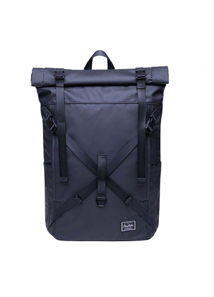 Cross border 2021 new Nylon Backpack female Korean computer middle school student schoolbag business travel waterproof backpack male 