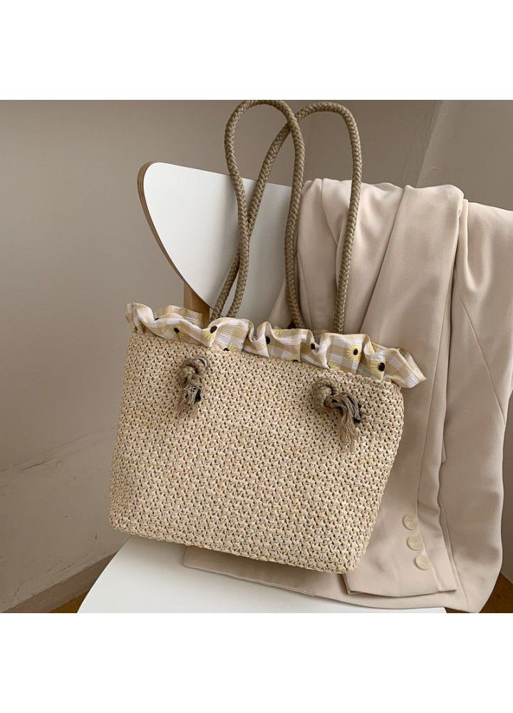 Foreign trade bag women's  new summer Korean chaocao large capacity Tote Bag 