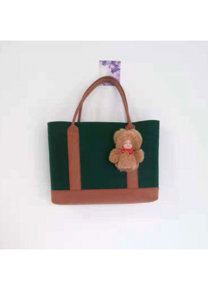 Custom made felt bag, printable product packaging, environmental protection lady's handbag, shopping and storage bag 
