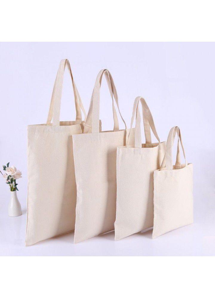 Manufacturers customized shopping cotton bag wholesale spot blank portable canvas bag can be customized logo canvas bag 