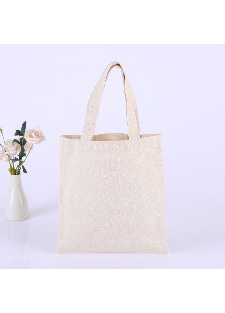 Manufacturers customized shopping cotton bag wholesale spot blank portable canvas bag can be customized logo canvas bag 