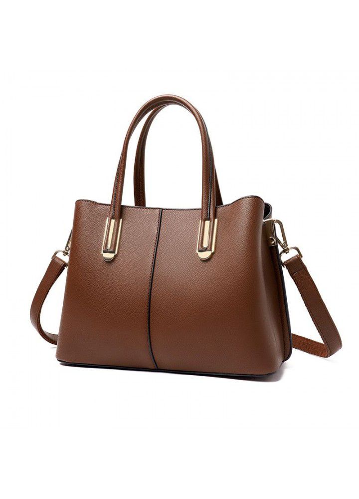 High quality women's bag  new simple fashion atmosphere handbag versatile women's one shoulder messenger bag wholesale 