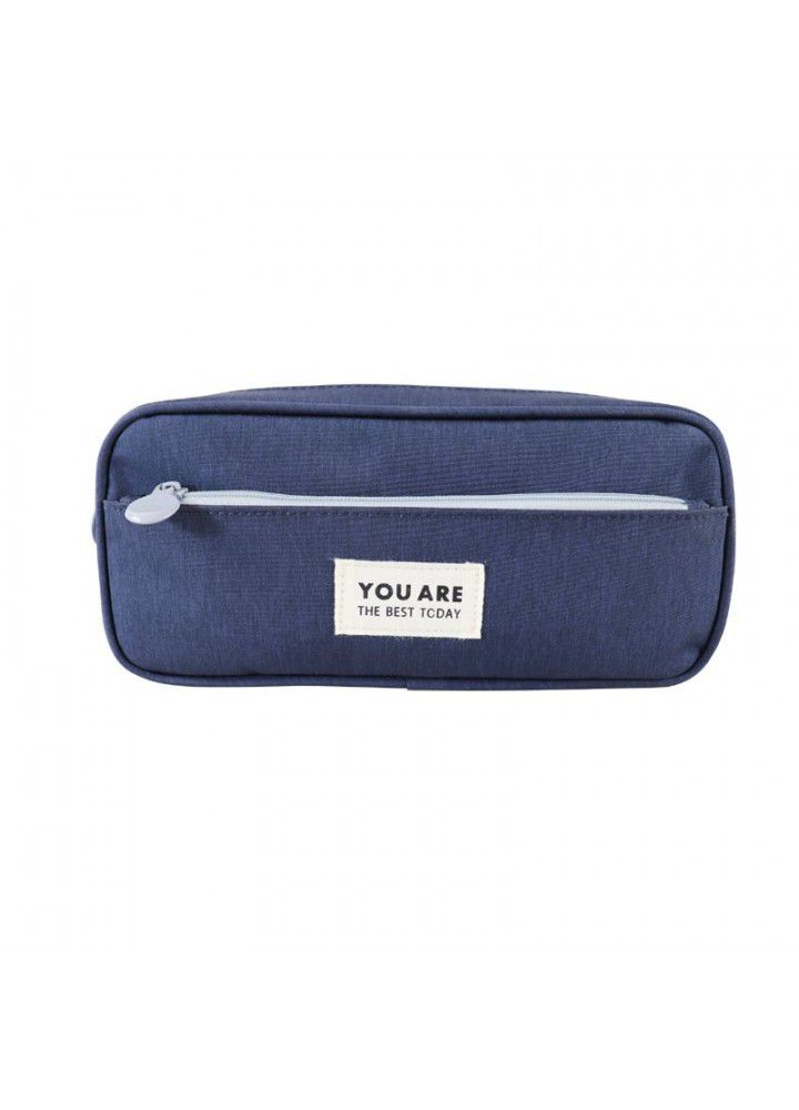 Japan and South Korea trend stationery bag junior middle school and primary school students' pen bag neutral pen ball point pen advertising gift storage bag