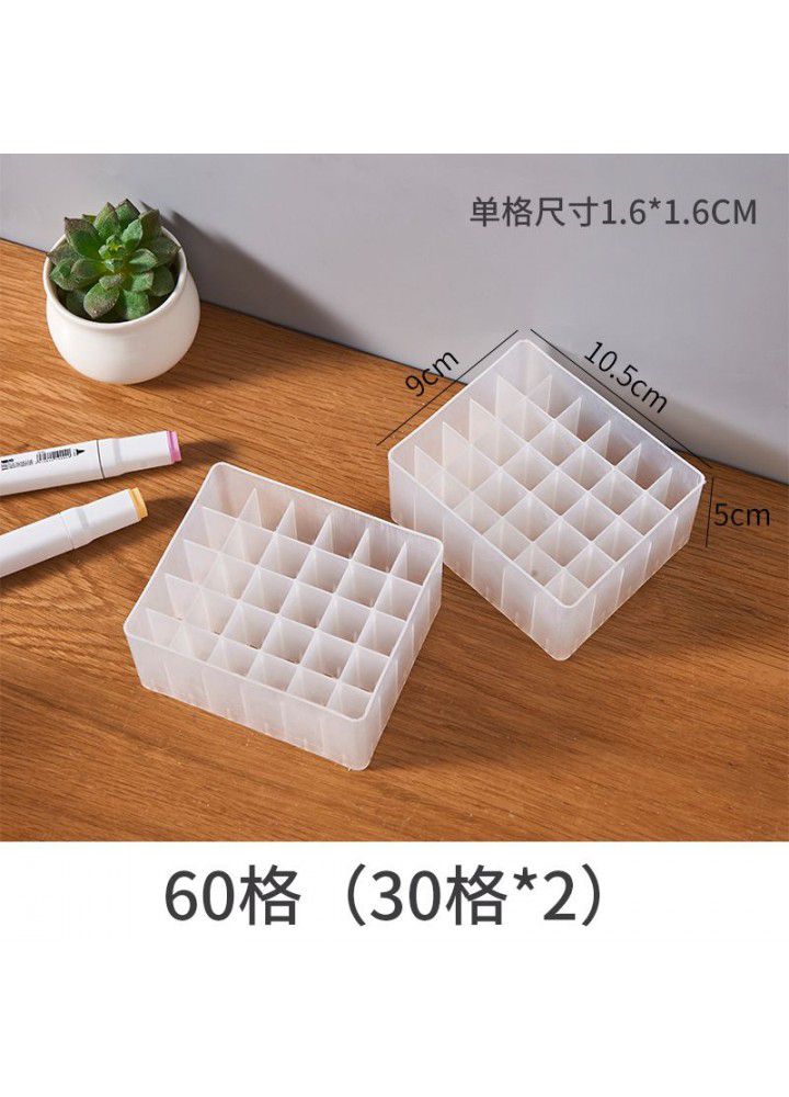 Alcohol water-based marker storage base 30 / 40 color desktop storage box finishing box pen box
