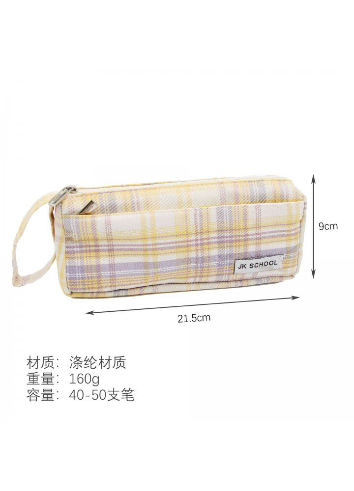 Stationery case, pencil bag, student stationery, student supplies, daily JK pencil bag, school supplies, pencil box, female