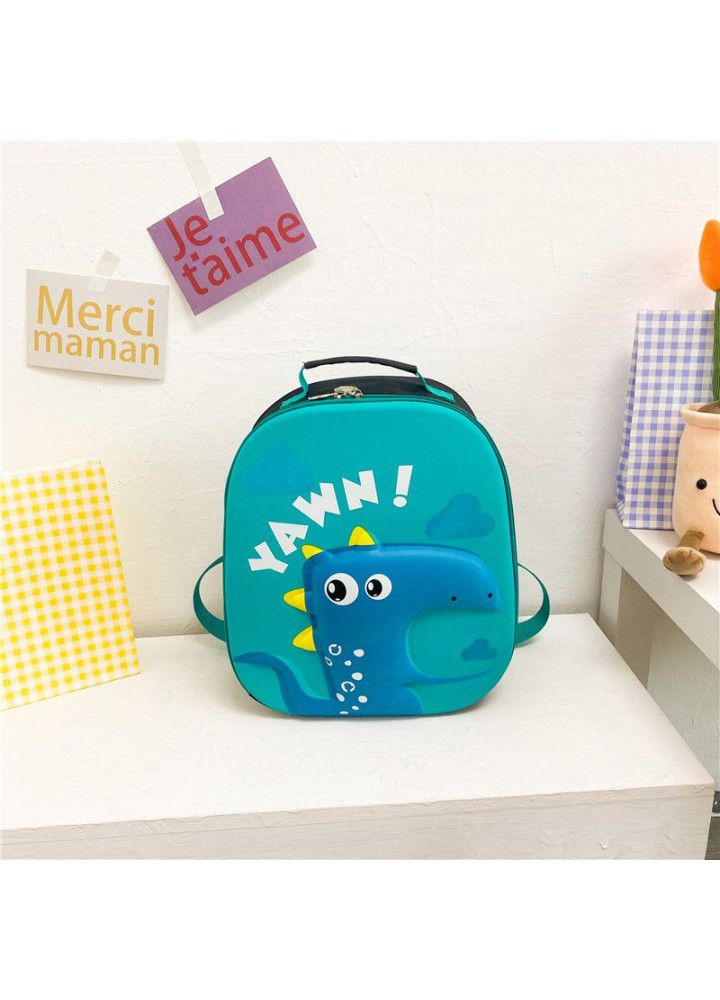 Cartoon dinosaur EVA children's schoolbag kindergarten load reducing backpack boys and girls anti splash gift bag wholesale