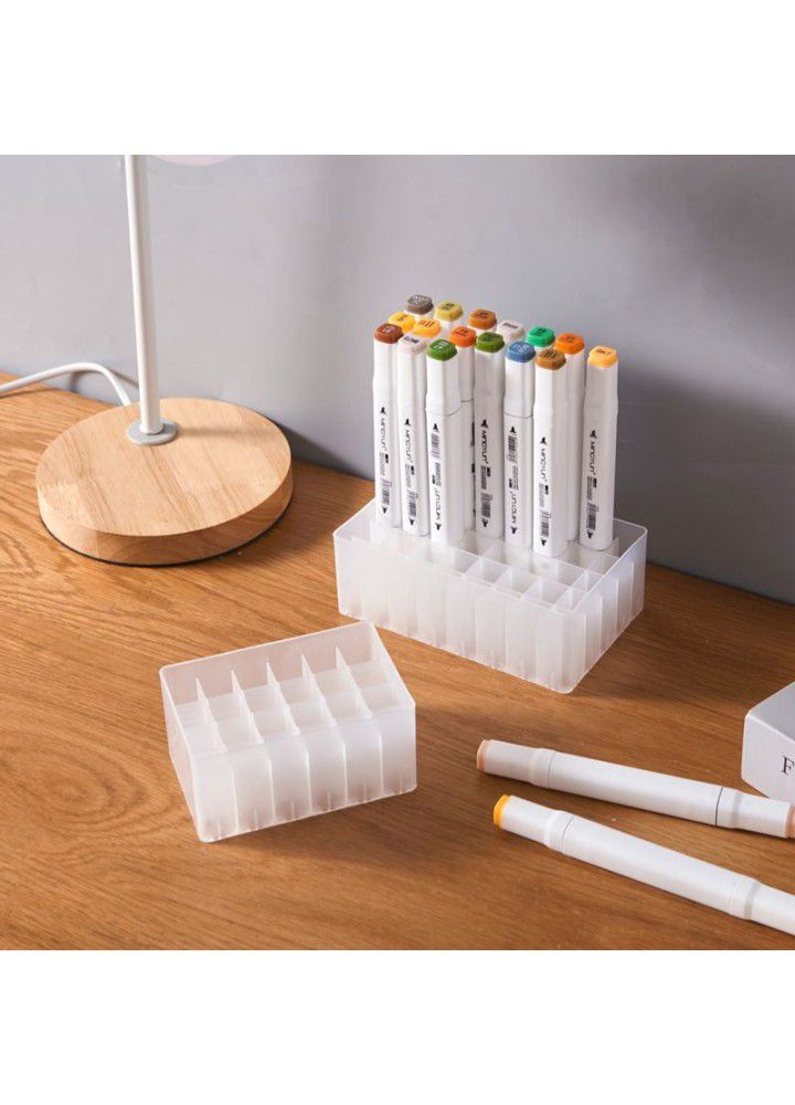 Alcohol water-based marker storage base 30 / 40 color desktop storage box finishing box pen box