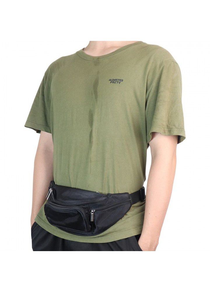 Kosibate factory stock New Oxford cloth men's mobile phone waist bag outdoor sports waist bag