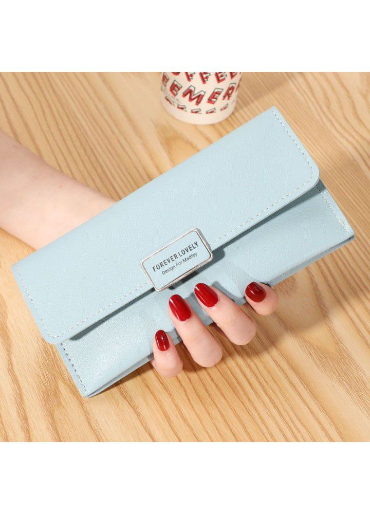  new women's Long Wallet large capacity hand bag multifunctional multi card Zipper Bag Fashion Wallet