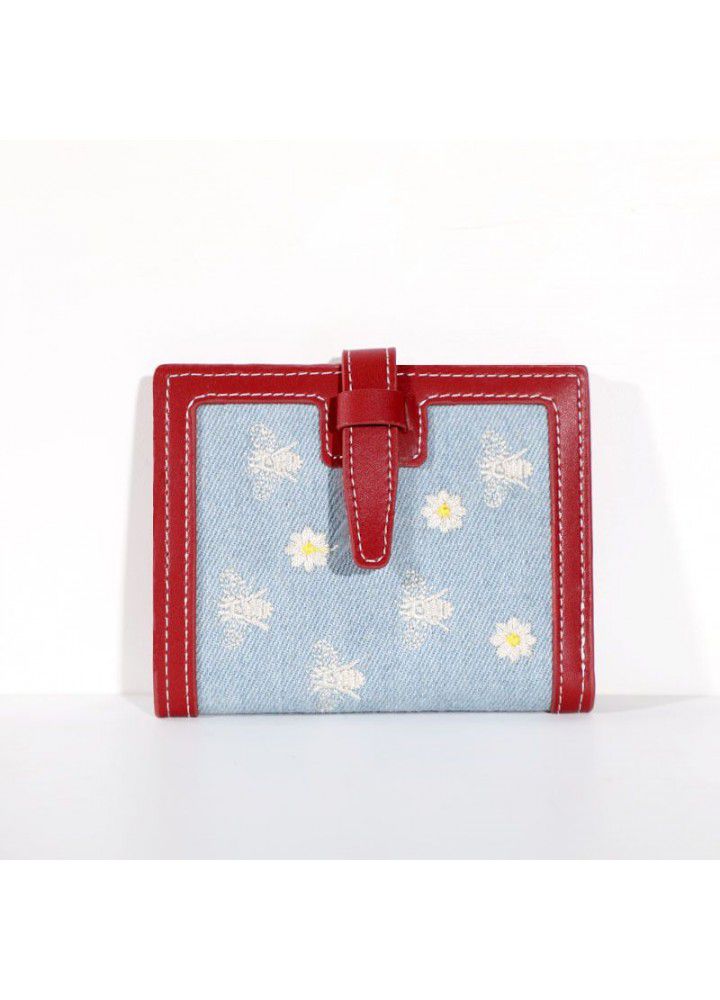  new women's wallet Korean version solid color women's handbag large capacity women's wrist bag manufacturer direct sales