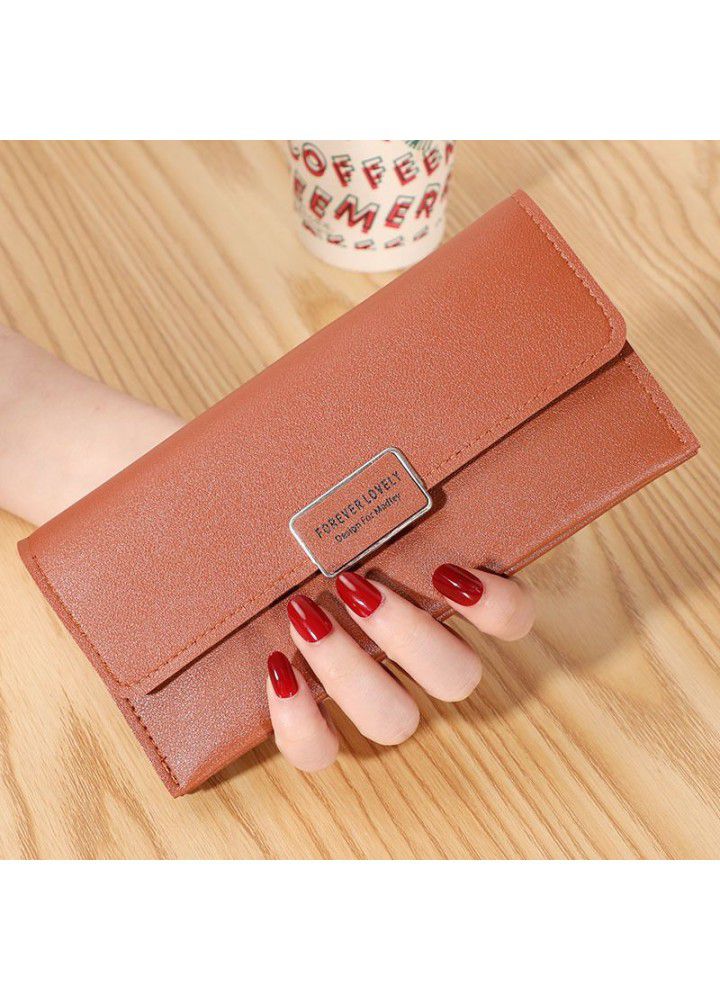  new women's Long Wallet large capacity hand bag multifunctional multi card Zipper Bag Fashion Wallet